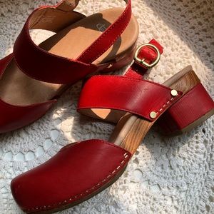 Dansko Malin Tomato Red Malin Sandals